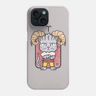 Aries zodiac sign Phone Case