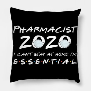 Pharmacist 2020 Quarantine Gift Pillow