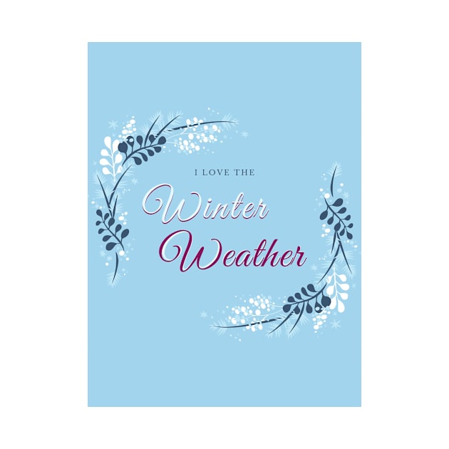 I love the winter weather christmas quote by OddityArts