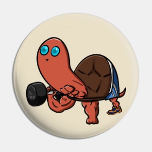 Turtle #21 Bodybuilder Pin