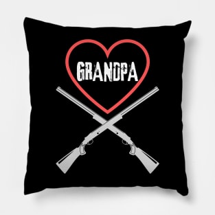 hunting grandpa Pillow