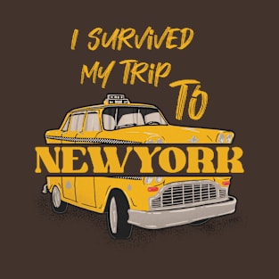 I Survived My Trip To Newyork T-Shirt