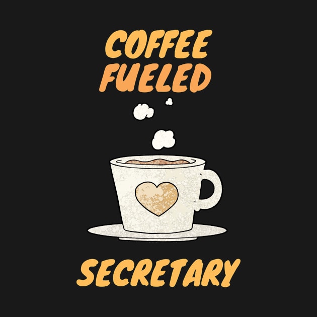 Coffee fueled secretary by SnowballSteps