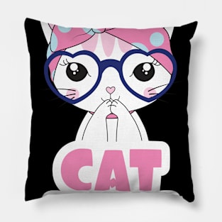 Cute Cat Mom Pillow