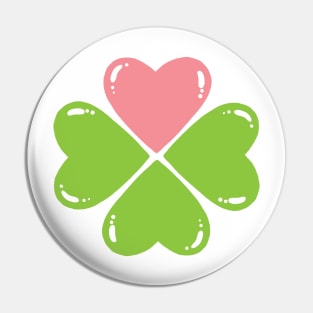 Love makes me lucky Pin