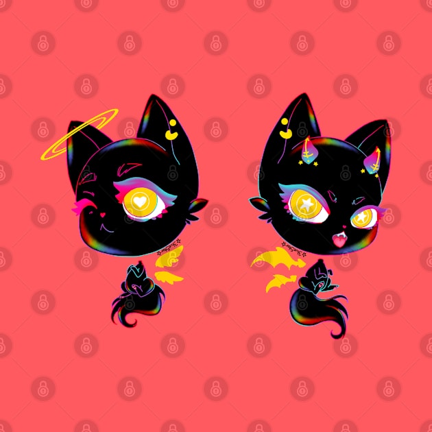 Witches Favorite Black Cats by 3lue5tar