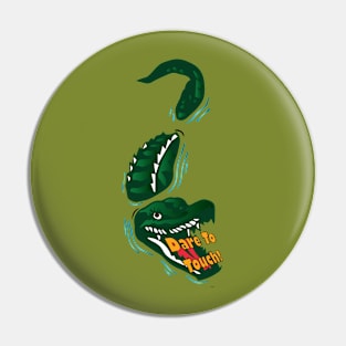 Crocodile | Alligator | DARE TO TOUCH Pin