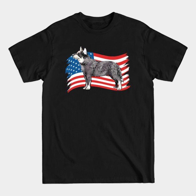 Discover Australian Cattle Dog USA Flag Shirt 4th Of July American - Australian Cattle Dog - T-Shirt