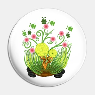 Flowers nature design Pin