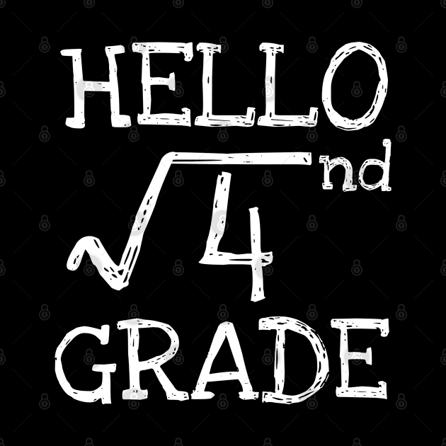 Hello 2nd grade Square Root of 4 math Teacher by Daimon