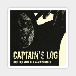 Captain's Log Ghoul Logo Magnet