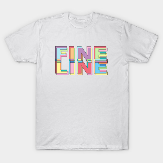 Fine Line Rainbow Art Harry Styles T Shirt Teepublic Fr