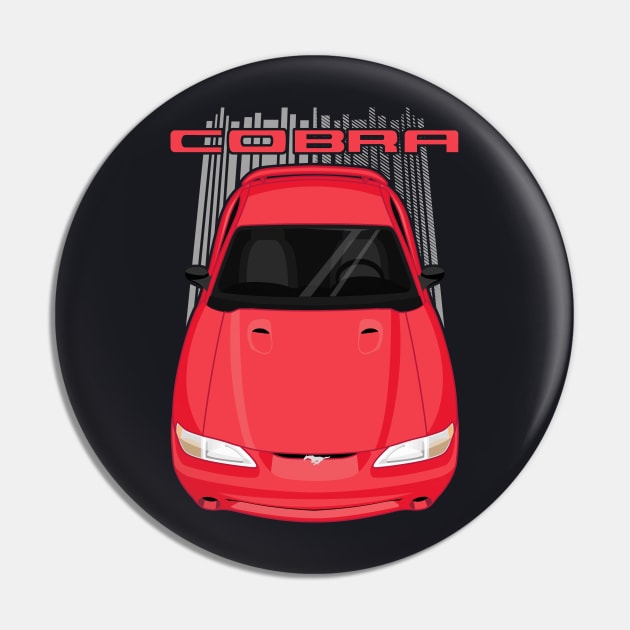 Mustang Cobra 1994 to 1998 SN95 - Red Pin by V8social