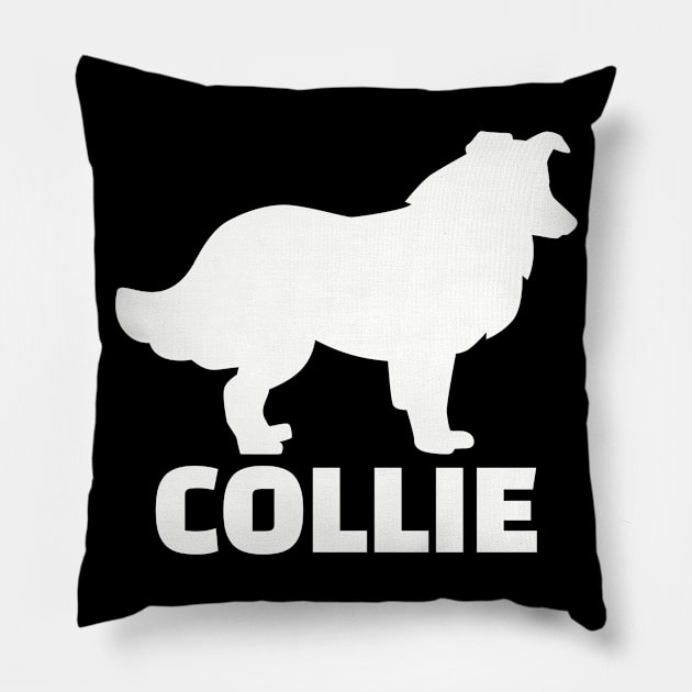 Collie Pillow by Designzz