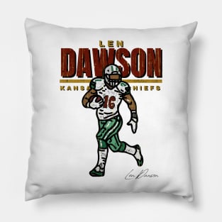 Len Dawson artwork Pillow