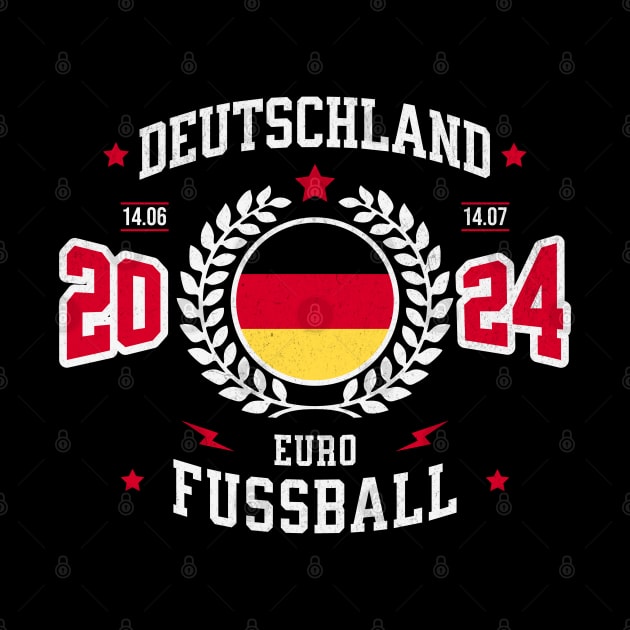 Euro 2024 Deutschland Fußball Fan by Kicosh