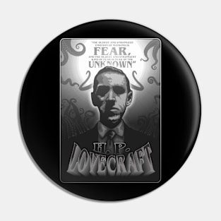 H.P. Lovecraft Pin