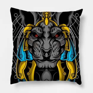 god of anubis Pillow