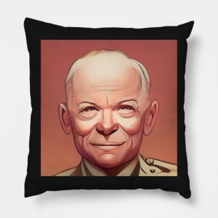 Dwight D. Eisenhower | Comics style Pillow