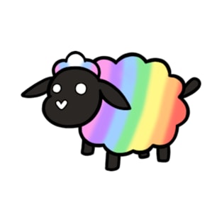 Rainbow Sheeps (Is a Proud Sheep) T-Shirt