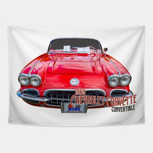 1959 Chevrolet Corvette Convertible Tapestry