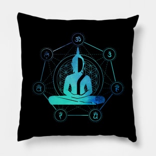 Meditation Buddha Zen Chakra Spiritual Pillow