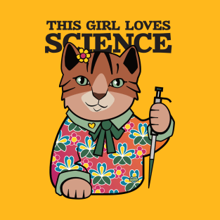 This Girl Loves Science T-Shirt