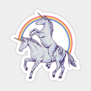 Unicorn Rider Magnet