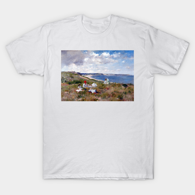 Discover William Merritt Chase Idle Hours - Landscape - T-Shirt