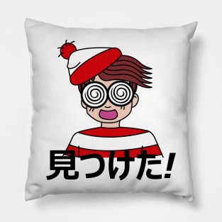 Mitsuketa! Found him! Pillow