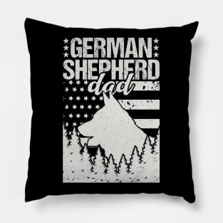 German Shepherd Dad Pillow