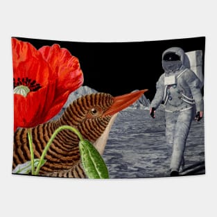 Bird on the moon Tapestry