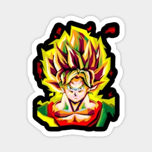 Super Saiyan 5000 Magnet