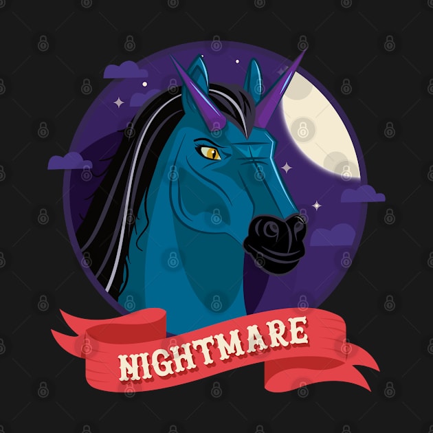 Nightmare Halloween Horse by Hixon House