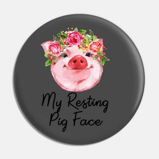 Cute Pig Face Flower Design. Pin by tonydale