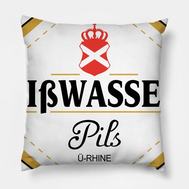 Pisswasser Beer Pillow by MBK