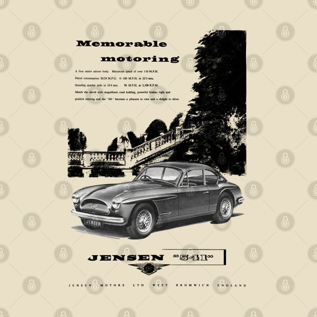 JENSEN 541 - advert by Throwback Motors