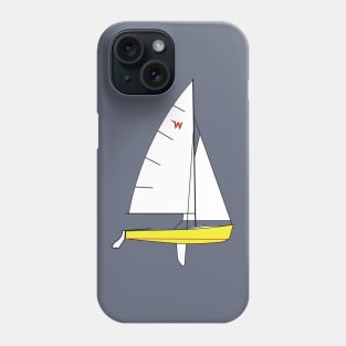 Wayfarer Dinghy Sailboat Phone Case