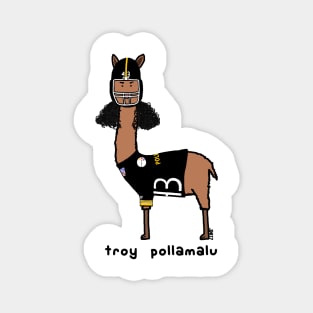 troy pollamalu Magnet