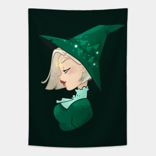 Green witch Tapestry