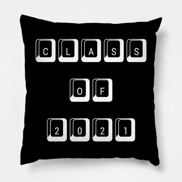 Class of 2021 Keyboard Pillow by yayor