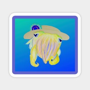 The Fortune Teller Cuttlefish (no added words) Magnet