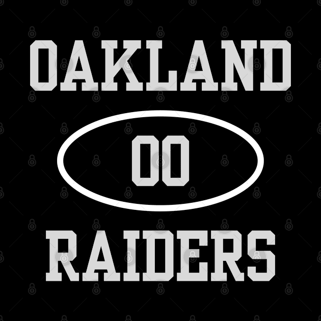 OAKLAND RAIDERS "MR. RAIDER" JIM OTTO #00 by capognad