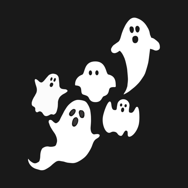 Ghosts Halloween 2021 by AllPrintsAndArt