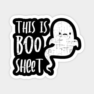This Is Boo Sheet Ghost Pumpkin Magnet