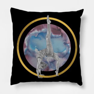 Yoga girl Pillow