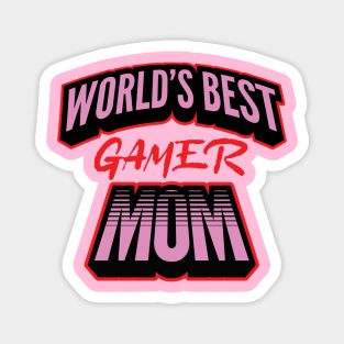 World's Best Gamer Mom Magnet