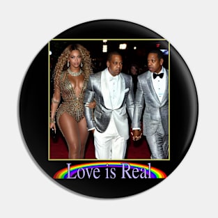 Love Is Real Pin