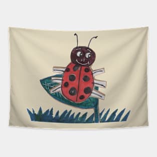 Cute Ladybug Tapestry