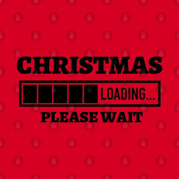 Christmas Loading Please Wait by Kylie Paul